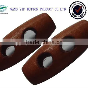 2014 Hot Sale 2 Holes Horn Wood Button thumbnail-1
