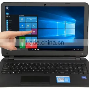 NEW Product 15.6 Laptop Computer Touchscreen 4GB 500GB Intel Dual 2.58GHz DVD+RW Win 10 15-f211 thumbnail-1
