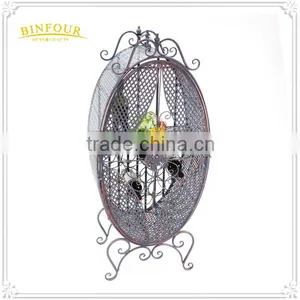 Factory Price Metal Wine Bottle Holder Rack Wine Display Rack Wine Glass Holder thumbnail-1
