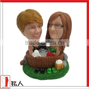 Resin Cute Bosom Female Friend Bobblehead thumbnail-1