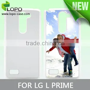 New 2D DIY Sublimation Hard Plasic Cover Case for LG PRIME thumbnail-1