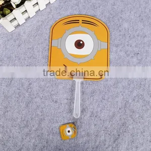 Hot Sale Lovely Monkey Design Kids Hand Fan pp Fan pp Plastic Advertising Hand Fan thumbnail-4