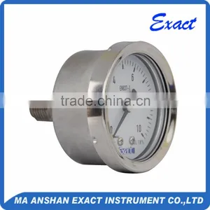 Back Connection Air Compressor Pressure Gauge Manufacturer thumbnail-1