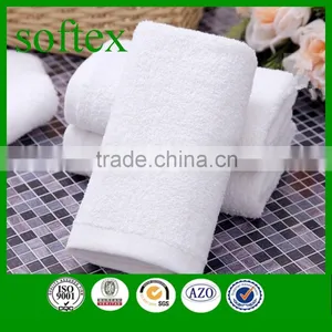 100% Cotton Plain Weave White Gym Towel Wholesale Quality Choice thumbnail-1