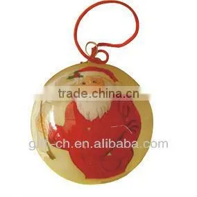 Inside Painted Glass Ornament Ball thumbnail-1