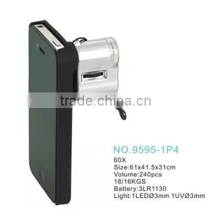 Microscope for Iphone/magnification:60X LED and UV Microscope/microscope thumbnail-1