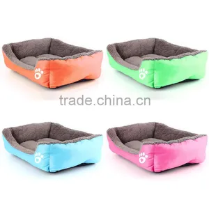 High Quality New 4 Color Pet Dog Cat Bed Sofa Puppy Cushion House Warm Pet Kennel Pad Blanket Dog Mat Size L thumbnail-1