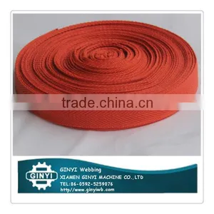 FuJiang Manufacturer Direct Sale Polyester Webbing/Woven Webbing Strap With Custom Logo thumbnail-1