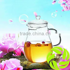 Hot Selling Flower Tea Kettle Fruit Teapot 1800ml Glass Ware Handle Borosilicate Glass Teapot for Family Kitchen Glass Teaset thumbnail-1