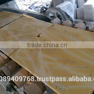 Vietnam Wood Marble Tile Yellow thumbnail-3