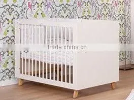 XN-LINK-B08 Wooden Foldable Baby Cot thumbnail-1