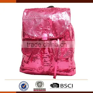 Fashion Sequin School Backpack Bag for Girls thumbnail-4