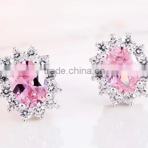 Low Price Latest Design Diamond Earring , Fashion Earring , Lovely Shape Fancy Stud Earring thumbnail-1