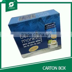 2015 BLUE CARDBOARD CORRUGATED CARTON BOX EP027865615 thumbnail-1