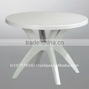 Plastic Study Folding Table thumbnail-1
