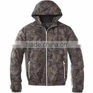2014 New Design Cool Camouflage Rain Jacket Waterproof and Breathable thumbnail-1