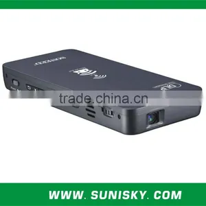 WIFI + Miracast + HDMI + USB + Micro SD Mini Wireless Projector for Children Education(SMP7044) thumbnail-1
