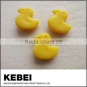 China Bulk Pattern Buttons,no Hole Craft Yellow Duck Buttons thumbnail-1
