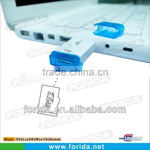 For Laptop Newest Style Micor SD/TF External Usb 3.0 All in One Card Reader thumbnail-1