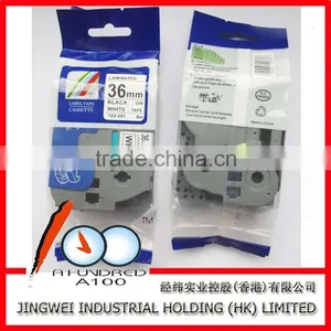 Compatible Brother P-touch Printer TZe-521,TZe-531,TZe-541 Black on Blue Laminated Label Ribbon thumbnail-5