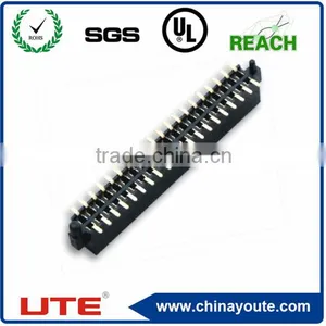1.27mm Female Header Dual Row, With Different Post thumbnail-1