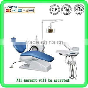 CE ISO Proved! Economic Integral 3- Programed Dental Chair With Latest Painless Treatment Scaler Units thumbnail-2