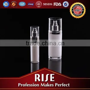 Oval Acrylic Airless Bottle Sprayer for Cosmetic China Factory thumbnail-1