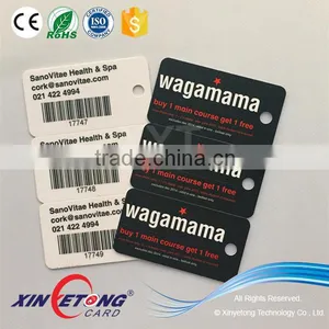 Customized Size PVC Plastic Luggage Card/Plastic 3up Card thumbnail-1