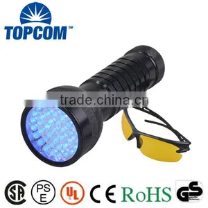 Aluminum Alloy 395nm Blacklight Ultraviolet 41 uv Flashlight thumbnail-1