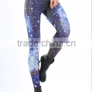 Digital Print Spandex Fabric Leggings for Women thumbnail-2