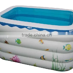 Customized PVC Plastic Inflatable Baby Water Pool thumbnail-2