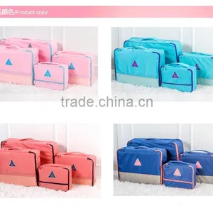 Wholesales Chinese Supplies Set-4 New Design Commercial Travel 210D Fabric Storage Bag thumbnail-2