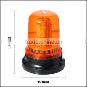 12w Led Amber Emergency Light 120LED Police Lamp Led Warning Lights thumbnail-5