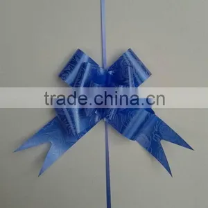 HOT SALE Rose Printed Poly Ribbon Butterfly Pull Bow for Chocolate Box Packaging Decorations thumbnail-1