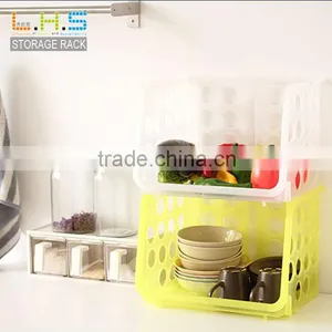 New Stacking Storage Box Newspaper Stands Sale Home Storage Rack thumbnail-1
