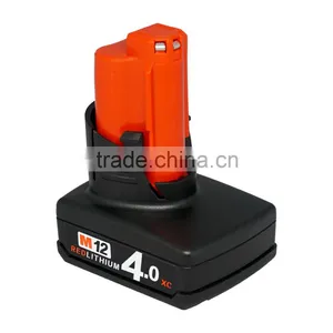 Battery Replace for Milwaukee 48-11-2440 M12 REDLITHIUM XC 4.0 Extended Capacity Battery M12B4 thumbnail-3