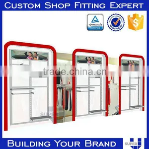 Steel Shelving Photo Exhibition Stands Display With Shop Fitting Hooks thumbnail-3