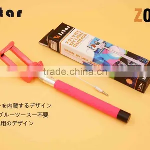 Cable Take Pole Selfie Stick Mini Size With Foldable Function Z06-4 From Kjstar thumbnail-1