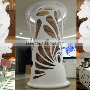 Supply Artificial Stone Acrylic Solid Surface Sheet Carved thumbnail-1