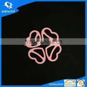 Metal Heart Shape Adjuster Silver Strap Buckle Bra Hook Wholesale thumbnail-1