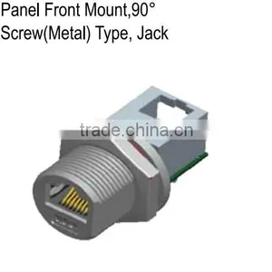 RJ45 Series, Panel Front Mount ,screw (metal) Type, Ip67 thumbnail-1