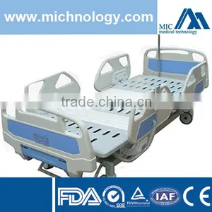 Good Quality Double Crank Manual Hospital Bed thumbnail-5