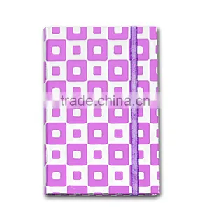 Cloth Cover Elastic Band Note Book, Personalized Hardcover Notebook (BLY5-2012PP) thumbnail-4
