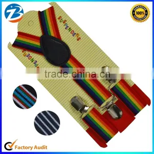 Wholesale Fashion Stripes Kids Elastic Braces Suspender thumbnail-1