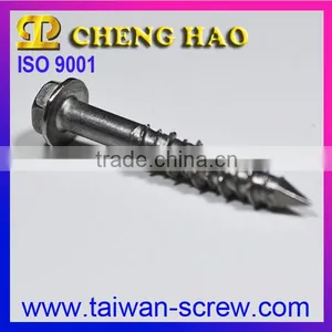 Factory Wholesale Hex Head Wood Screw thumbnail-1
