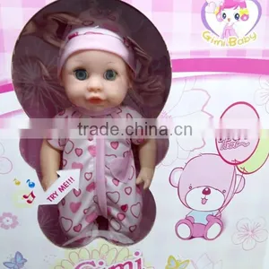 Plastic Doll Stroller Cheap Boy Lifelike Baby Doll Toy thumbnail-4