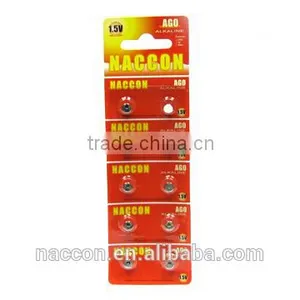 AG0 1.5V 10mAh Alkaline Button55 Cell Battery 5 thumbnail-1