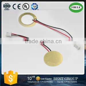 FT-20T-3.6 High Quality 20mm Piezo Trasducer Disc Ceramic Element With Wire (FBELE) thumbnail-1