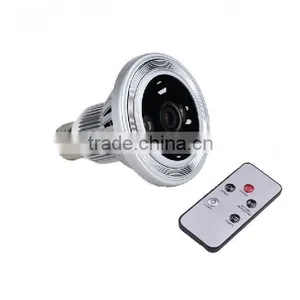 P2P /wifi Wireless Light Bulb DVR Hidden Camera Motion Activated Light and Video Record thumbnail-1