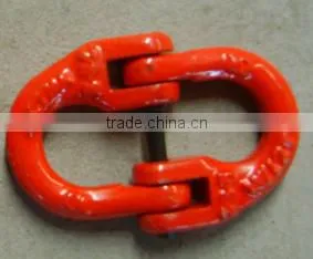 Drop Forged Hardware Alloy Steel/carbon Steel Lifting Hoist 80G German Type Connecting Link thumbnail-3